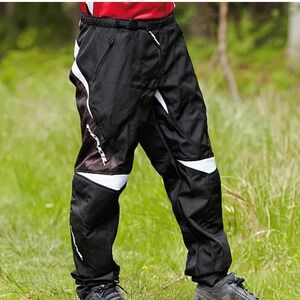 RIVAL Racing Youth Size M Black White MX Motocross Dirt Bike Pants